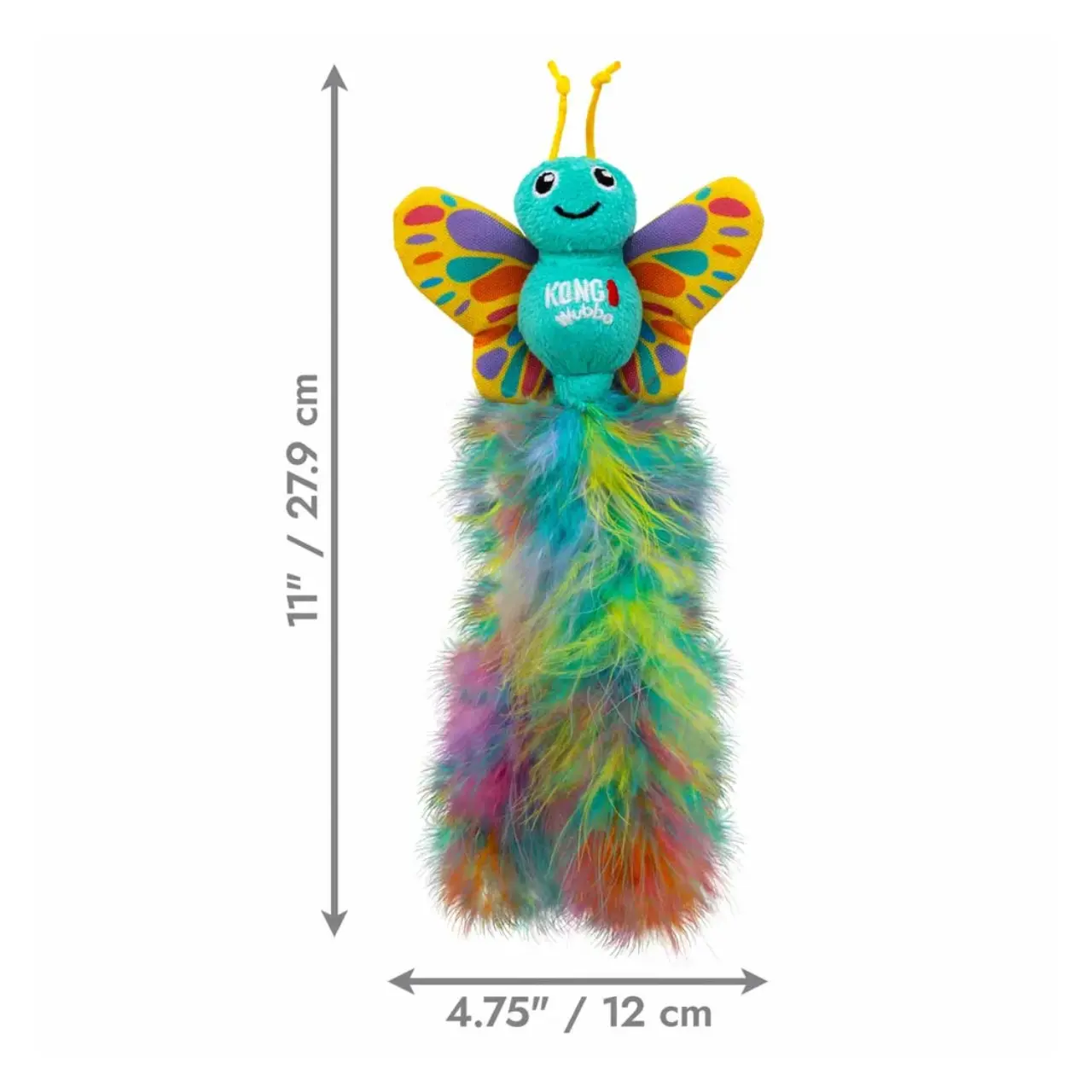 KONG Cat Wubba Butterfly kattelegetøj